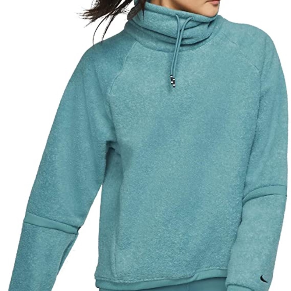 Nike Women's XS Therma Fleece Cowl Neck Sweatshirt